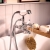 Deva Tudor Pillar Mounted Bath Shower Mixer Tap - Chrome | Thumbnail Image
