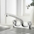 Deva Vitality Round Deck Mounted Sink Mixer Tap - Chrome | Thumbnail Image