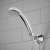 Deva Vitality Round Deck Mounted Bath Shower Mixer Tap - Chrome
