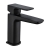 Deva Wai Basin Mixer Tap with Press Top Waste - Matte Black