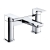 Deva Wai Bath Filler Tap Pillar Mounted - Chrome