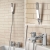 Deva Wexford Pillar Mounted Bath Shower Mixer Tap - Chrome