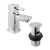 Deva Wexford Mini Basin Mixer Tap with Press Top Waste - Chrome