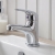 Duchy Ansom Chrome Mono Basin Mixer Tap (inc Press Top Waste) | Thumbnail Image