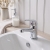 Duchy Ansom Chrome Mono Basin Mixer Tap (inc Press Top Waste) | Thumbnail Image