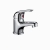 Duchy Ansom Chrome Mini Mono Basin Mixer Tap (inc Press Top Waste) | Thumbnail Image