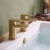 Duchy Caradon Brushed Brass Bath Hot & Cold Taps Pair | Thumbnail Image