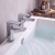 Duchy Caradon Chrome Bath Hot & Cold Taps Pair | Thumbnail Image