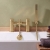 Duchy Caradon Brushed Brass Pillar Mounted Bath Shower Tap (inc Bracket, Handset and Hose) | Thumbnail Image