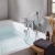 Duchy Caradon Chrome Pillar Mounted Bath Shower Tap (inc Bracket, Handset and Hose) | Thumbnail Image