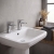 Duchy Caradon Chrome Basin Hot & Cold Taps Pair | Thumbnail Image