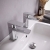 Duchy Caradon Chrome Basin Hot & Cold Taps Pair | Thumbnail Image