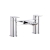 Duchy Caradon Chrome Pillar Mounted Bath Filler Tap | Thumbnail Image