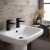 Duchy Caradon Black Basin Hot & Cold Taps Pair | Thumbnail Image
