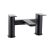 Duchy Caradon Black Pillar Mounted Bath Filler Tap | Thumbnail Image
