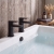 Duchy Caradon Black Bath Hot & Cold Taps Pair | Thumbnail Image