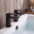 Duchy Caradon Black Bath Hot & Cold Taps Pair | Thumbnail Image