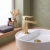 Duchy Caradon Brushed Brass Mono Basin Mixer Tap (inc Press Top Waste) | Thumbnail Image