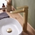 Duchy Caradon Brushed Brass Tall Mono Basin Mixer Tap | Thumbnail Image