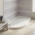 Duchy Carn 45mm Stone Resin Offset Quadrant Shower Tray | Thumbnail Image