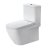 Duchy Fuchsia Fully Back to Wall Close Coupled Toilet with Push Button Cistern - Soft Close Seat