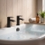 Duchy Hendra Black Bath Hot & Cold Taps Pair | Thumbnail Image