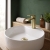 Duchy Hendra Brushed Brass Mono Basin Mixer Tap (inc Press Top Waste) | Thumbnail Image