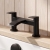 Duchy Hendra Black Pillar Mounted Bath Filler Tap | Thumbnail Image