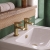 Duchy Hendra Brushed Brass Basin Hot & Cold Taps Pair | Thumbnail Image