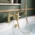Duchy Hendra Brushed Brass Pillar Mounted Bath Shower Tap (inc Bracket, Handset and Hose) | Thumbnail Image