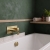 Duchy Hendra Brushed Brass Wall Mounted Bath Filler Tap | Thumbnail Image