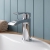Duchy Hendra Chrome Mini Mono Basin Mixer Tap (inc Press Top Waste) | Thumbnail Image