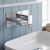 Duchy Hendra Chrome Wall Mounted Basin Mixer Tap | Thumbnail Image
