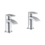 Duchy Hendra Chrome Bath Hot & Cold Taps Pair | Thumbnail Image
