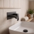 Duchy Hendra Black Wall Mounted Basin Mixer Tap | Thumbnail Image