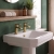 Duchy Hendra Brushed Brass Basin Hot & Cold Taps Pair | Thumbnail Image