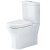 Duchy Ivy Flush-Fit Rimless Close Coupled Toilet Push Button Cistern Soft Close Seat