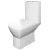Duchy Jasmine Close Coupled Toilet with Push Button Cistern - Soft Close Seat