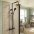 Duchy Kerensa Black Complete Mixer Shower with Fixed Head and Handset | Thumbnail Image