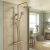 Duchy Kerensa Brushed Brass Complete Mixer Shower with Fixed Head and Handset | Thumbnail Image