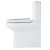 Duchy Lily BTW Rimless Comfort Height Close Coupled Toilet with Cistern - Soft Close Seat