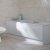 Duchy Ocean Single Ended Rectangular Bath with Handgrips and Legs, 1500mm x 700mm, 2 Tap Hole