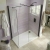 Duchy Padstow Matt Black Walk-In Shower Enclosure (inc Side Panel) | Thumbnail Image