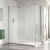 Duchy Padstow Chrome 8mm Wet Room Glasss Shower Screen | Thumbnail Image