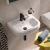 Duravit D-Code Wall Hung Basin with Overflow 550mm Wide - 1 Tap Hole | Thumbnail Image