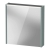 Duravit D-Code LED 1-Door Mirror Bathroom Cabinet 700mm H x 650mm W Left Hand Opening - Fjord Green