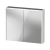 Duravit D-Code LED 2-Door Mirror Bathroom Cabinet 700mm H x 800mm W - Gloss White | Thumbnail Image