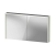 Duravit D-Code LED 2-Door Mirror Bathroom Cabinet 700mm H x 1200mm W - Matt White | Thumbnail Image
