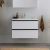 Duravit Durapoint 2-Drawer Wall Hung Console Vanity Unit with Basin 850mm Wide | Thumbnail Image