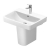Duravit No.1 Basin and Semi Pedestal 600mm Wide - 1 Tap Hole